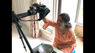 How I take videos for Jeyashri's Kitchen Youtube - Vlog 4