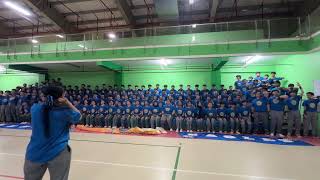 Blue Eagles Bench Cheer 25