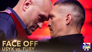 USYK vs FURY | FACE OFF AT A PRESS CONFERENCE