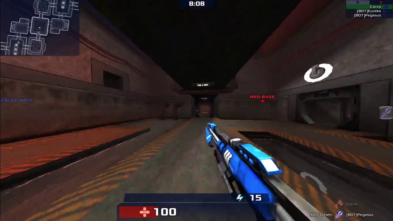 Xonotic - Playing FPS WITHOUT SHOOTING! (CTF Mode)