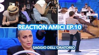 Passo a due INGUARDABILE! | Reaction pomeridiano Amici ep.10