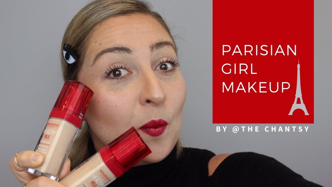 Parisian girl makeup  Bourjois healthy mix foundation review 2017 