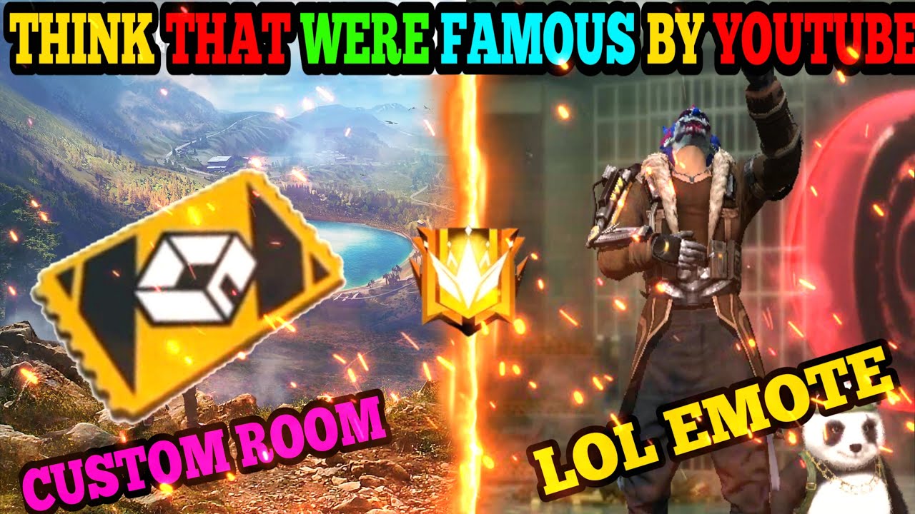 THINK THAT WERE FAMOUS BY YOUTUBE || YOU DON'T KNOW ABOUT ||FREE FIRE ||