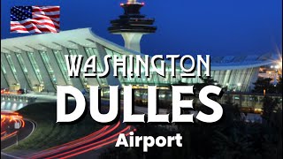 WASHINGTON DULLES AIRPORT | Departures | Security Checks | Arrivals | Walking Tour