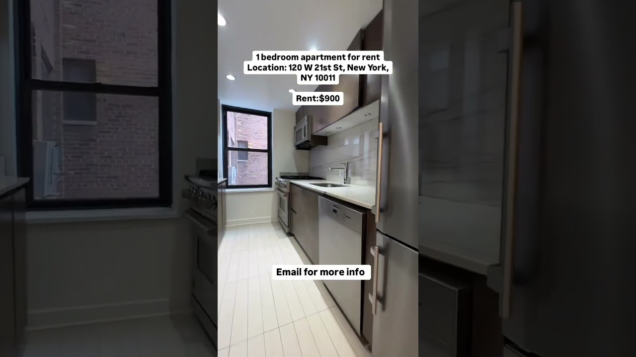 1 bedroom apartment for rent Location: 120 W 21st St, New York, NY 10011 Rent:$900
