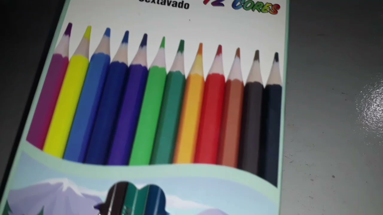 testando lápis de cor Masterprint com desenho do Flash