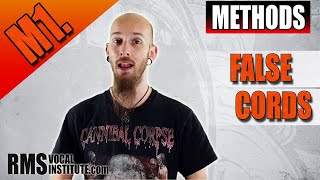 Methods - M1. False cords / RMS Vocal Institute screenshot 5