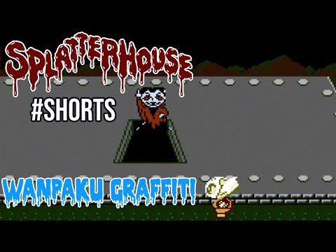 You have to play Splatterhouse Wanpaku Graffiti - Famicom #shorts