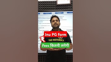 🤑🤑🤑🤑FEES for Application Form JNU PG | CUET PG 2025 | #JNUPG #Application