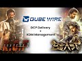 Qube wire  zero dark theatres   beast  kgf  dcp delivery  kdm management  qube cinema