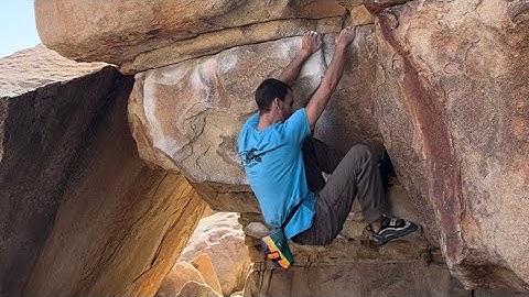 Scorpion Traverse - Joshua Tree Bouldering
