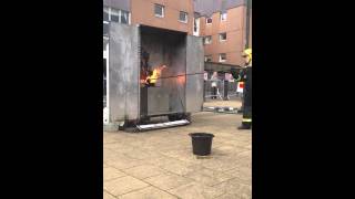 Hot oil demo - Johnstone Fire Rally