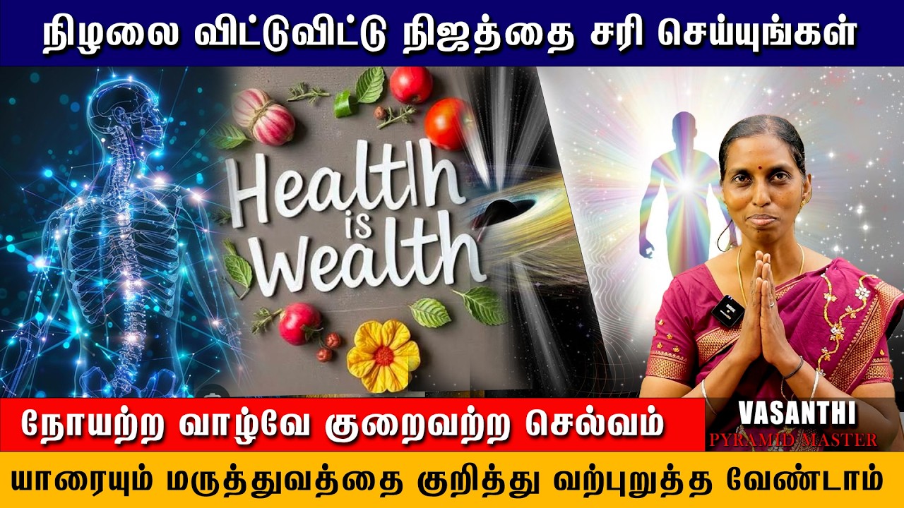 🌻🌹 நோயற்ற வாழ்வே குறைவற்ற செல்வம் #srilanka #patriji #tamil #meditation #pyramidmeditation