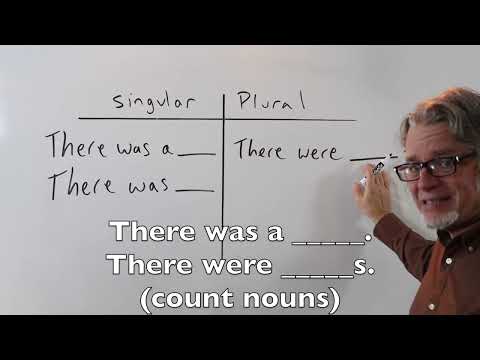 There was /  There were
