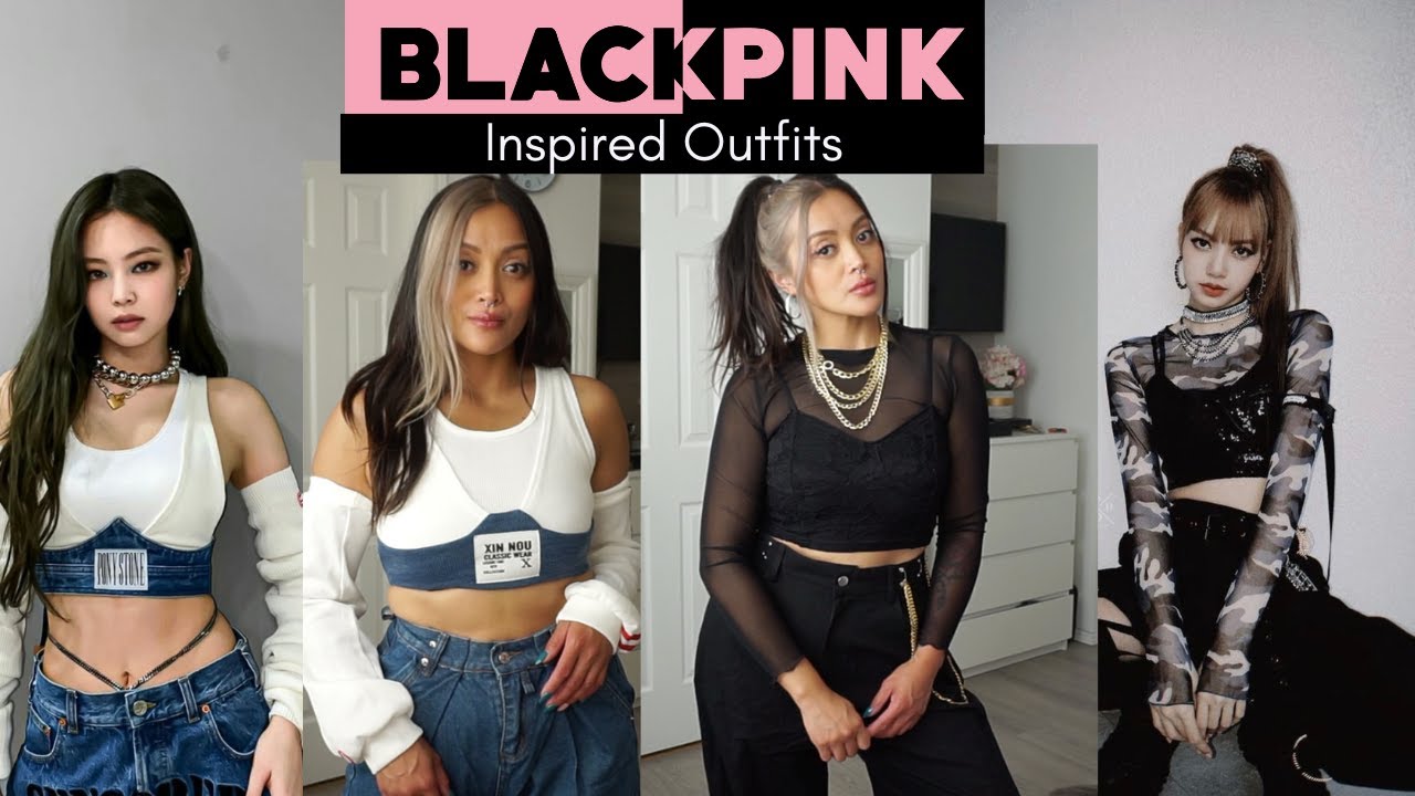 Recreating BlackPink Outfits with YESSTYLE YouTube
