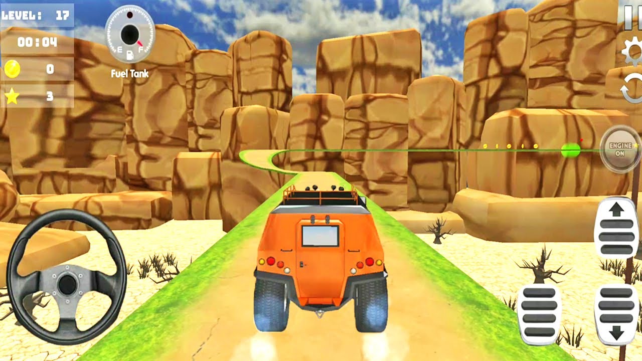 Offroad Climb Mountain Jeep Race Game | Jeep Stunt Racing Game | Jeep Driving Game To Play