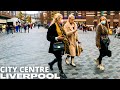 A walk through LIVERPOOL - England - City Centre