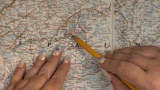 ASMR ~ Community of Madrid, Spain History & Geography ~ Soft Spoken Map Tracing Google Earth screenshot 1