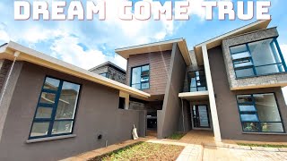 INSIDE a 2 Levels Luxury Villa in Tigoni | With a School, Hospital, Logistics | Luxury City Villa's
