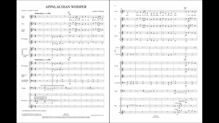 Appalachian Whisper by Jennifer S. McDonel
