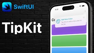 SwiftUI Tooltips with TipKit (Popover & Inline Tips)