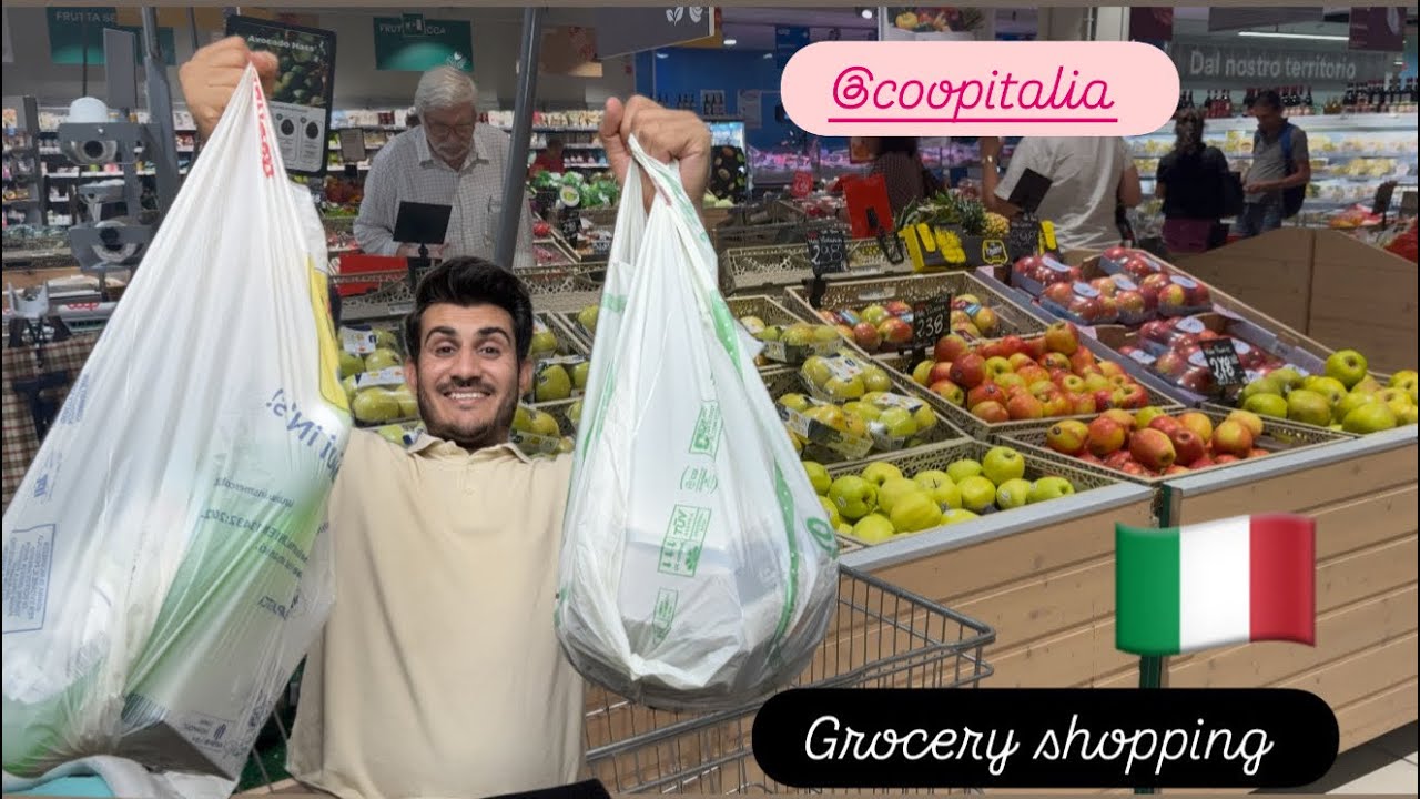 Grocery Shopping in Italy 🇮🇹 | Prices & Pasta at Coop! 🛒 🍝🍉    