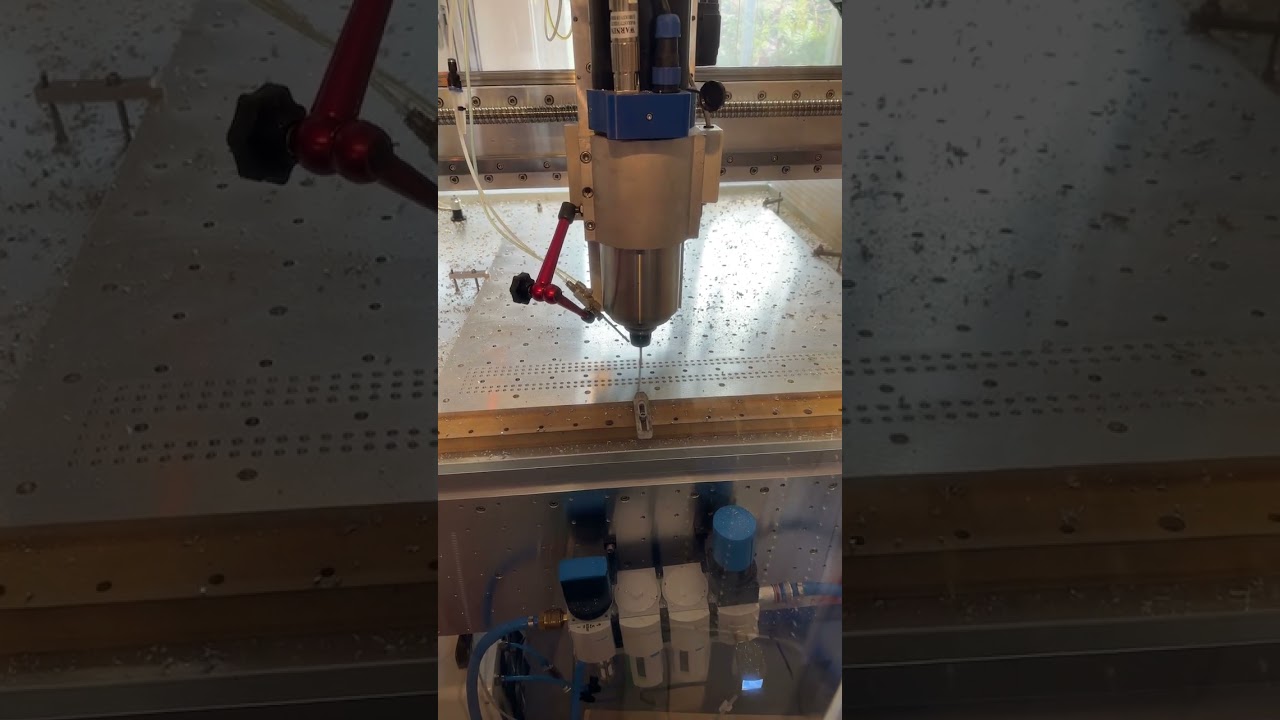 4800 blind holes - LotteCNC is drilling her way…