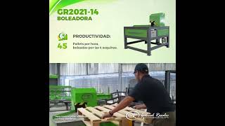 GR2021-14 BOLEADORA - GR Maquinaria para Pallets #woodpallet #woodpalletmachine