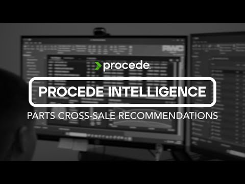 Why Procede Intelligence - Parts Cross-Sell Recommendations