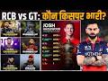RCB vs GT: कौन किसपर भारी? | Virat Kohli