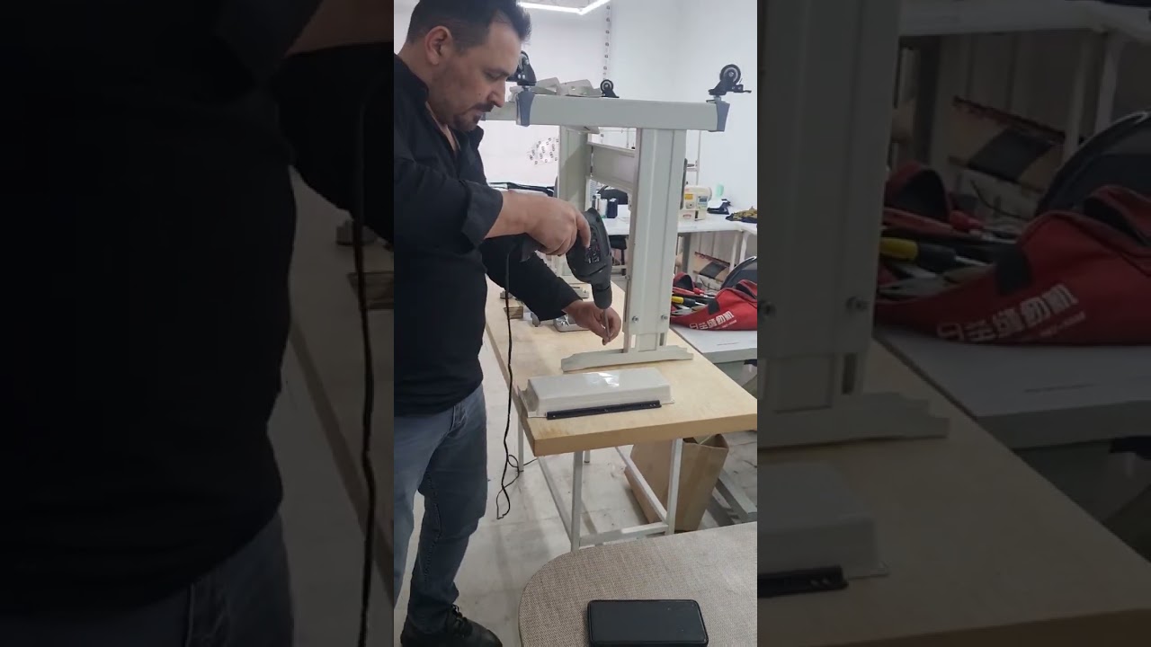 overlok makinesi kurulumu