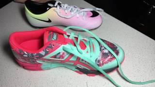 How to tie a sports shoe lace