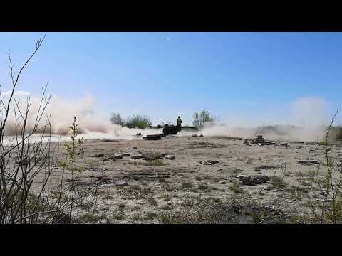 Pvpj 1110 90mm Recoilless Anti Tank Cannon Shooting Slow Motion 