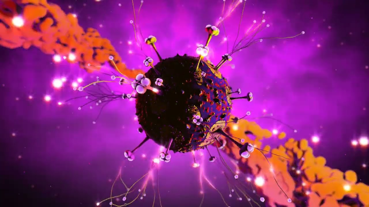 VJ LOOPS - Molecule Spin | For RAVES or Dance Floors | Footage animation 