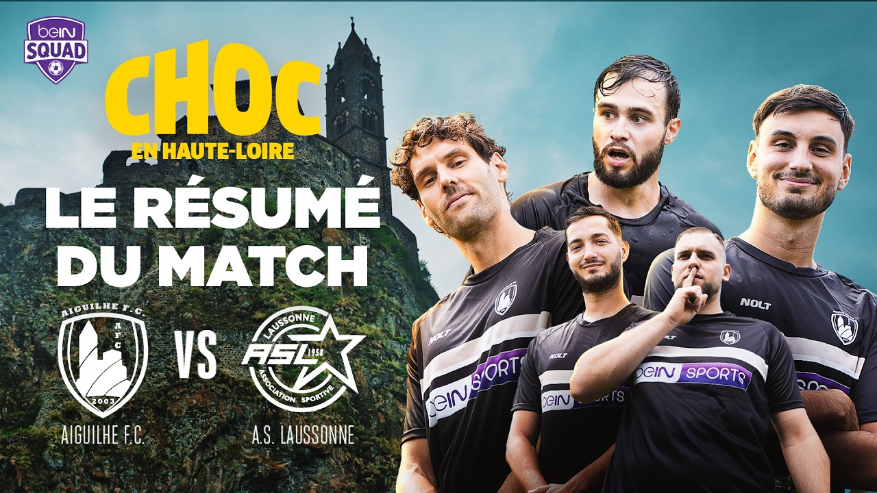 ⚽️ Aiguilhe FC - Laussonne : Une rencontre de 12e division dans les conditions d'un match de L1 !