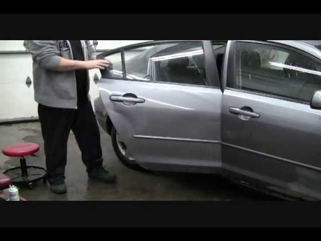 Comment redresser une porte de voiture? - GPA