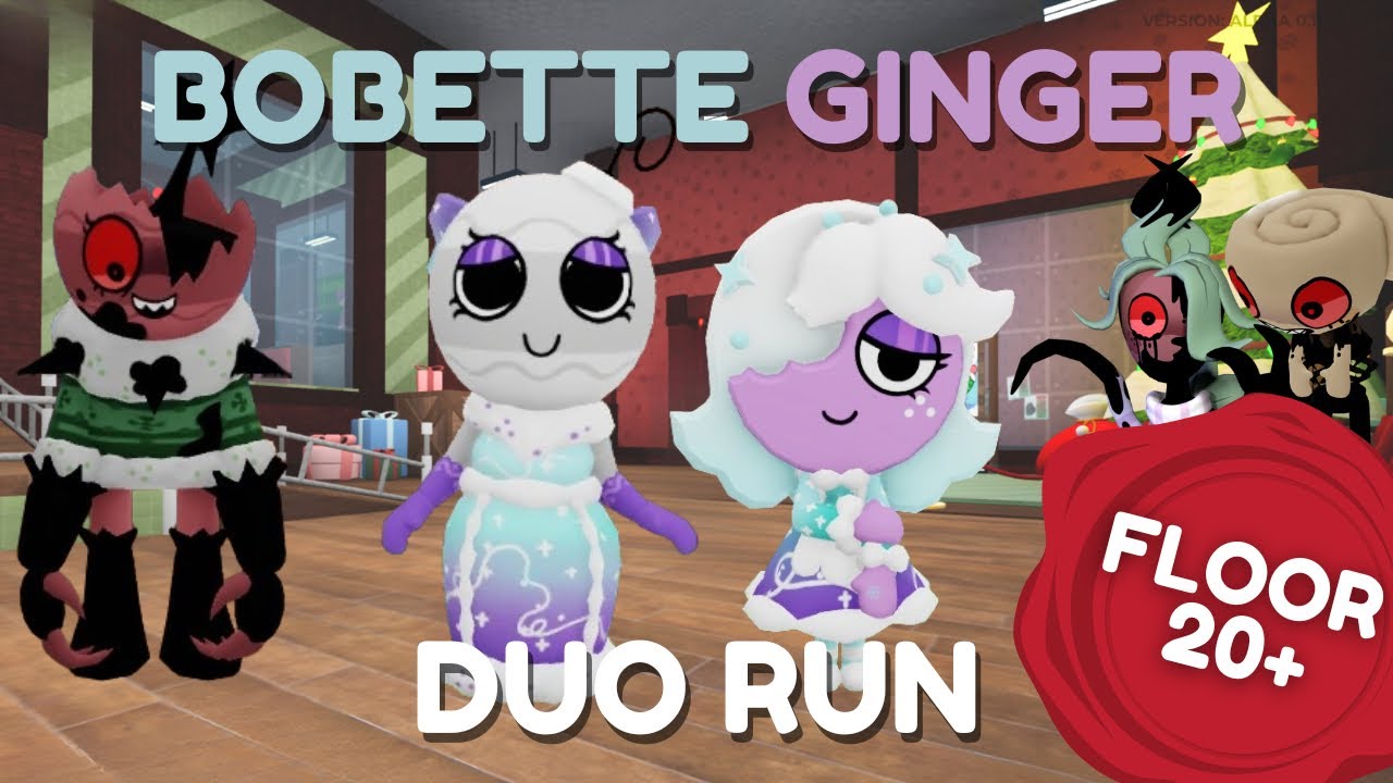 BOBETTE AND GINGER DUO RUN FLOOR 20+ | Dandy’s World Christmas Update