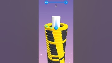 Stack Ball 3D Game | Level 274 | Play Stack Ball Game In Fast Speed | Stack Ball Game YouTube Short