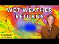 Blustery Coastal Winds and Showers PLUS a Low on the way to South Australia