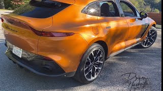 Aston Martin DBX Review in Golden Saffron 🧐Aston’s First SUV Any Good? 🤷‍♂️