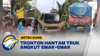 Download Lagu Adu Banteng vs Tronton Truk Antara Jemput Pekerja Kebersihan, 1 Tewas | Metro Siang MP3