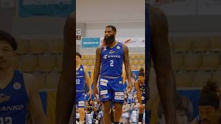 新天地でも輝く"THE PANTHER"🐆 #トライフープ岡山 #レイナルドガルシア #Bリーグ #りそなグループ