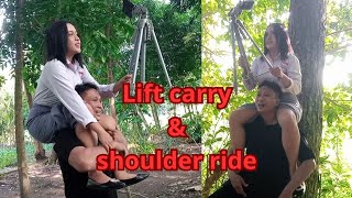 Lift Carry And Shoulder Ride No Cut -Unileni