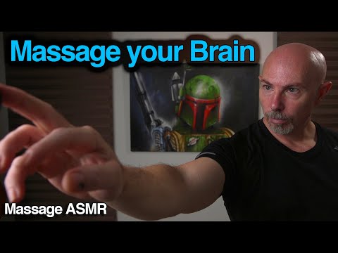 ASMR Binaural Brushing 5.1 - Massage your Brain ** Strong Sounds ** Mostly No Talking