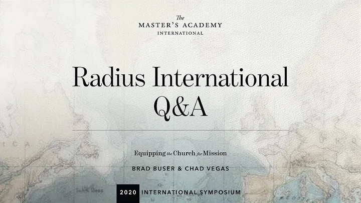 #TMAI2020 | Brad Buser & Chad Vegas - Radius Intl ...