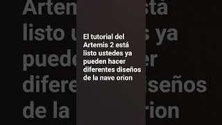 el tutorial del Artemis 2