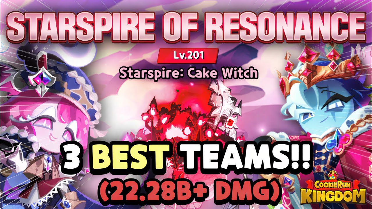 🌟 GOODBYE, STARSPIRE: CAKE WITCH!! Reach TOP 1% in the Starspire of Resonance! 🔥✨