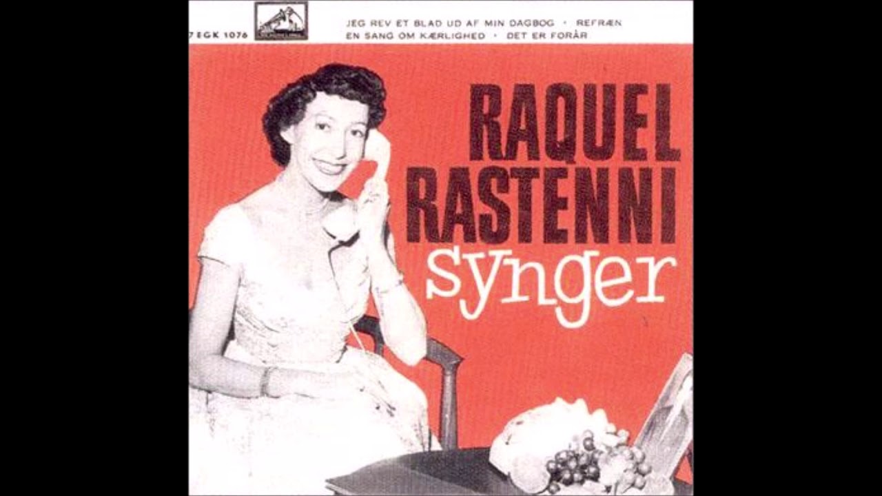 1958 Raquel Rastenni - Jeg Rev Et Blad Ud Af Min Dagbog