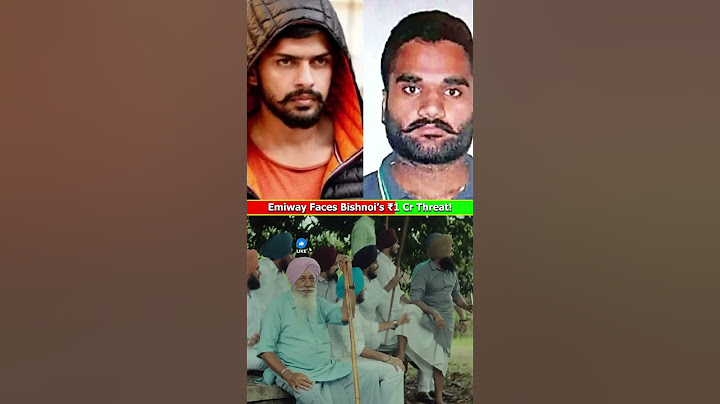 Emiway Bantai Gets ₹1 Cr Death Threat from Bishnoi Gang!  #shorts