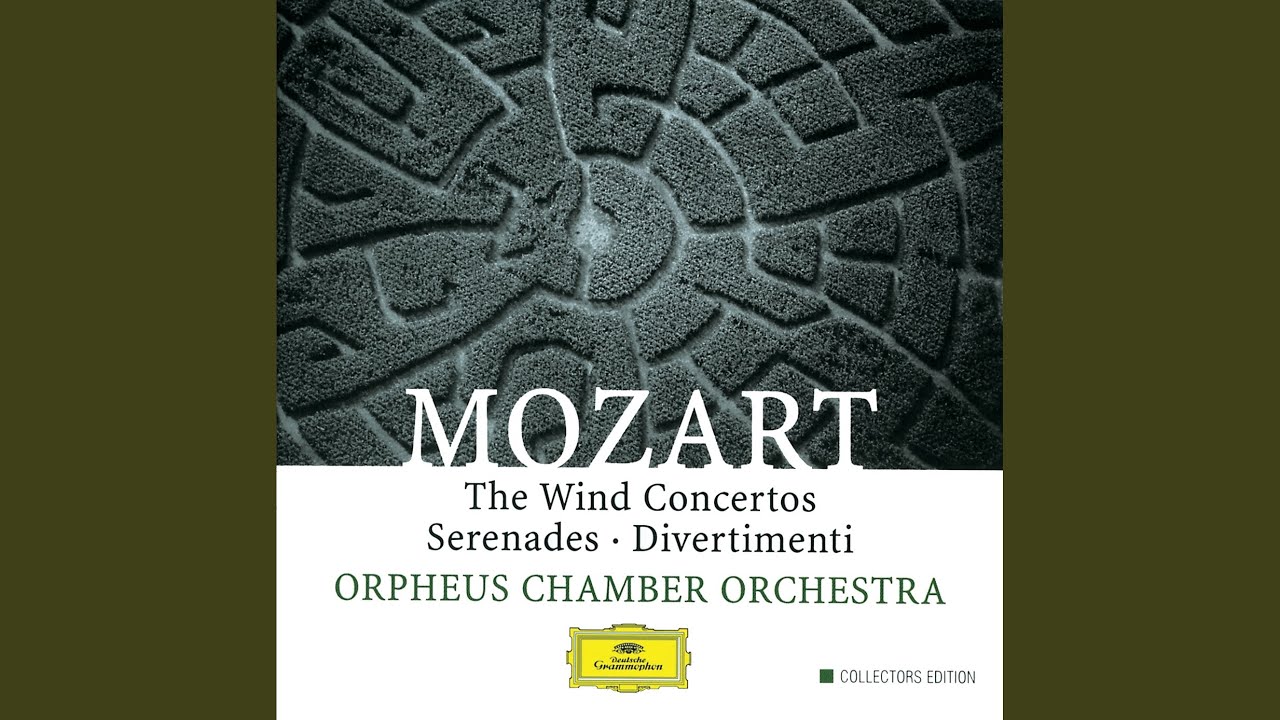 Ver Mozart: Serenade in B-Flat Major, K. 361 "Gran partita": IV. Menuetto. Allegretto – Trio I –... no YouTube Ver Mozart: Serenade in B-Flat Major, K. 361 "Gran partita": IV. Menuetto. Allegretto – Trio I –... no YouTube